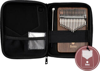 Kalimba Sela 17 Black Walnut Solid Kalimba - 7