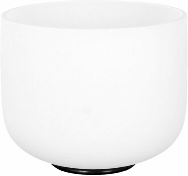 Percussion für Musiktherapie Sela 8" Crystal Singing Bowl Frosted 440 Hz F incl. 1 Wood Mallet - 3
