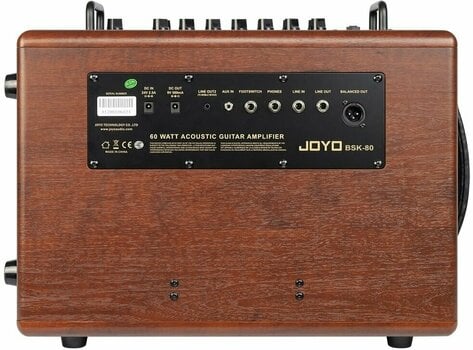 Amplificador combo para guitarra eletroacústica Joyo BSK-80 (Apenas desembalado) - 7