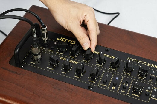 Amplificador combo para guitarra eletroacústica Joyo BSK-80 (Apenas desembalado) - 14