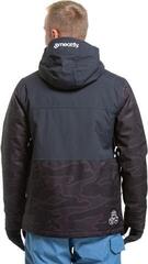 Kurtka narciarska Meatfly Manifold Mens SNB and Ski Jacket Morph Black - 2