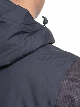 Lyžařská bunda Meatfly Manifold Mens SNB and Ski Jacket Morph Black XL - 8