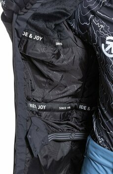 Smučarska jakna Meatfly Manifold Mens SNB and Ski Jacket Morph Black XL - 11
