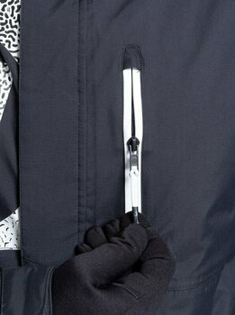 Smučarska jakna Meatfly Shader Mens SNB and Ski Jacket Black M - 9