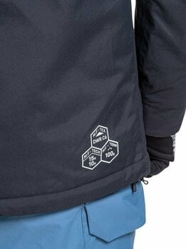 Lyžařská bunda Meatfly Shader Mens SNB and Ski Jacket Black XL - 6