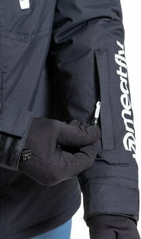 Casaco de esqui Meatfly Shader Mens SNB and Ski Jacket Black XL - 10