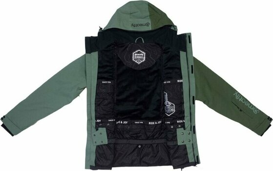Ски яке Meatfly Shader Mens SNB and Ski Jacket Sea Spray L Ски яке - 12