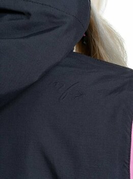 Ски яке Meatfly Kirsten Womens SNB and Ski Jacket Hot Pink/Turquoise S Ски яке - 6