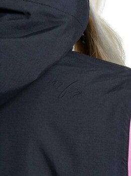 Skijaška jakna Meatfly Kirsten Womens SNB and Ski Jacket Hot Pink/Turquoise M - 6