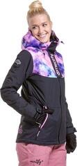 Lyžařská bunda Meatfly Kirsten Womens SNB and Ski Jacket Peach Aquarel/Black S Lyžařská bunda - 5