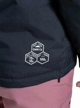 Ski Jacket Meatfly Kirsten Womens SNB and Ski Jacket Black M Ski Jacket - 8