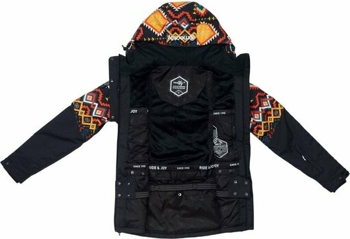 Ski Jacket Meatfly Kirsten Womens SNB and Ski Jacket Black M Ski Jacket - 13