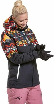 Ски яке Meatfly Kirsten Womens SNB and Ski Jacket Black L Ски яке - 4