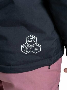 Ски яке Meatfly Kirsten Womens SNB and Ski Jacket Black L Ски яке - 8