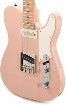 Electric guitar Reverend Guitars Greg Koch Gristlemaster Orchid Pink - 5