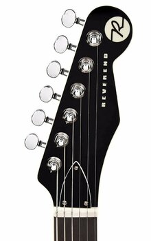 Electric guitar Reverend Guitars Greg Koch Gristlemaster P90 Midnight Black Electric guitar - 6