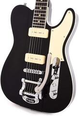 Електрическа китара Reverend Guitars Greg Koch Gristlemaster P90 Midnight Black Електрическа китара - 2