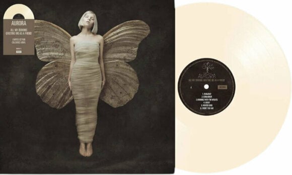 Vinyl Record Aurora ( Singer ) - All My Demons Greeting Me As A Friend (Cream Coloured) (Reissue) (LP) - 2