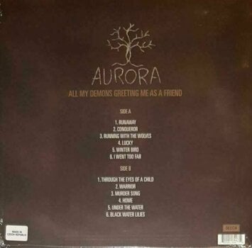 LP Aurora ( Singer ) - All My Demons Greeting Me As A Friend (Cream Coloured) (Reissue) (LP) - 3