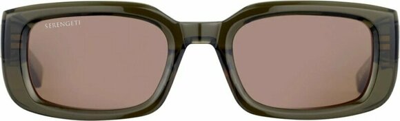 Lifestyle Glasses Serengeti Nicholson Shiny Crystal Green/Mineral Polarized Drivers Gradient Lifestyle Glasses - 2