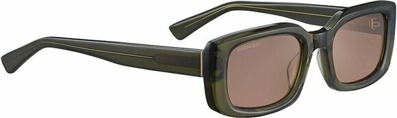 Lifestyle Glasses Serengeti Nicholson Shiny Crystal Green/Mineral Polarized Drivers Gradient Lifestyle Glasses - 3
