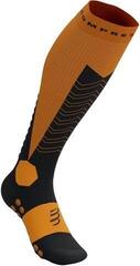 Hardloopsokken Compressport Ski Mountaineering Full Autumn Glory/Black/Kousen - 1