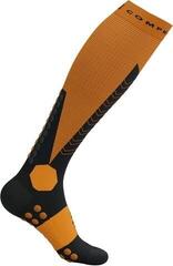 Hardloopsokken Compressport Ski Mountaineering Full Autumn Glory/Black/Kousen - 2