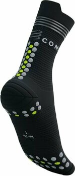 Hardloopsokken Compressport Pro Racing v4.0 Run High Black/Fluo Yellow T4 Hardloopsokken - 2