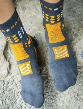Běžecké ponožky
 Compressport Trekking Socks Magnet/Autumn Glory T1 Běžecké ponožky - 4