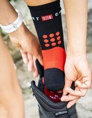 Tekaške nogavice
 Compressport Hiking Black/Red/White/Crew Socks - 3