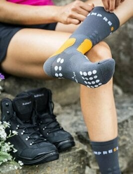 Calzini da corsa
 Compressport Hiking Socks Magnet/Autumn Glory T1 Calzini da corsa - 4