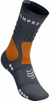 Hardloopsokken Compressport Hiking Socks Magnet/Autumn Glory T2 Hardloopsokken - 2