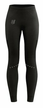 Calças/leggings de corrida Compressport Winter Running Legging W Black M Calças/leggings de corrida - 2