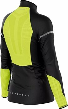 Running jacket
 Compressport Hurricane Windproof Jacket Flash W Black/Fluo Yellow XS Running jacket - 2