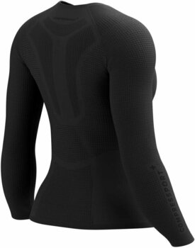 Running t-shirt with long sleeves
 Compressport On/Off Base Layer LS Top W Black L Running t-shirt with long sleeves - 2