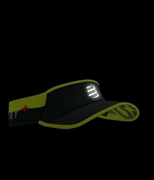 Gorra para correr Compressport Visor Ultralight Flash Black/Fluo Yellow UNI Gorra para correr - 3