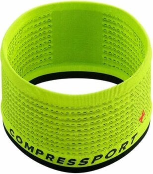 Лента за глава за бягане
 Compressport Headband On/Off Flash Fluo Yellow/Black UNI Лента за глава за бягане - 2