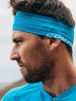 Running headband
 Compressport Thin Headband On/Off Hawaiian Ocean UNI Running headband - 3