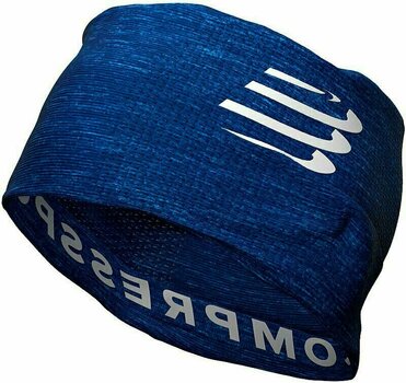 Спортен шал Compressport 3D Thermo UltraLight Headtube Blue Melange Спортен шал - 2