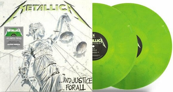 Płyta winylowa Metallica - ...And Justice For All (Green Coloured) (Limited Edition) (Remastered) (2 LP) - 2