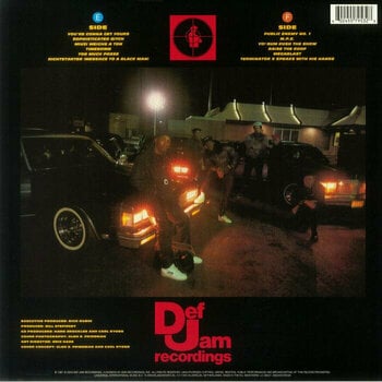 Vinyl Record Public Enemy - Yo! Bum Rush The Show (Marron Coloured) (LP) - 2