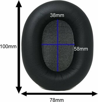 Μαξιλαράκια Αυτιών για Ακουστικά Veles-X Earpad WH1000XM5 Μαξιλαράκια Αυτιών για Ακουστικά WH1000Xm5 Μαύρο χρώμα - 5