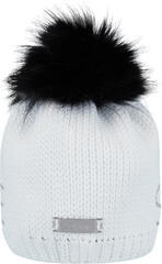 Ski Mütze Sportalm Aris Ski Womens Beanie with Fur Optical White UNI Ski Mütze - 1