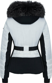 Ski Jacke Sportalm Oxford Womens Jacket with Fur Optical White 40 Ski Jacke - 2