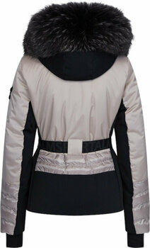 Ски яке Sportalm Oxford Womens Jacket with Fur Taupe Pink 34 Ски яке - 2