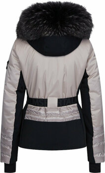 Kurtka narciarska Sportalm Oxford Womens Jacket with Fur Taupe Pink 38 - 2