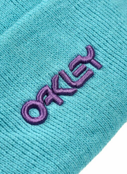 Mütze Oakley B1B Logo Beanie Bright Blue UNI Mütze - 3