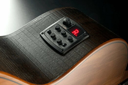 Electro-acoustic guitar LAG Sauvage PE Natural - 4