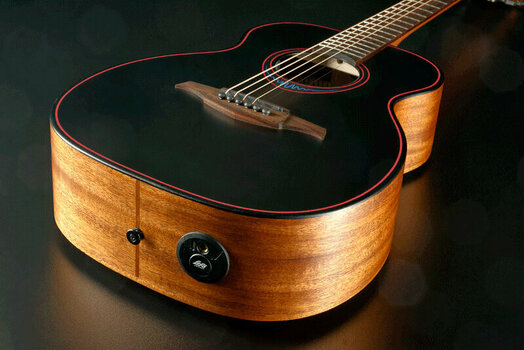 Special Acoustic-electric Guitar LAG TBW1TE Black - 3