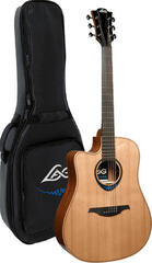 Special Acoustic-electric Guitar LAG TLBW2DCE Natural Special Acoustic-electric Guitar - 2